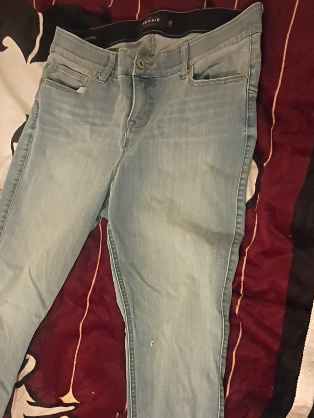 torrid Light Blue Skinny Jeans